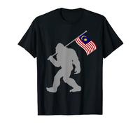 Malaysian Flag on Malaysia Flag T-Shirt