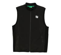 Malbon Golf logo-print performance gilet - BLACK L