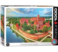 Malbork Castle, Poland Eurographics 1000 Piece Smart Cut Jigsaw Puzzle NEW 2026