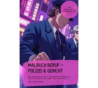 Malbuch Beruf - Polizei & Gericht: Das Ausmalbuch zeigt verschiedene Berufe wie Polizei & Gericht bei ihrer wichtigen Arbeit… (Meine Malbuch Serie für kleine Künstler)