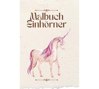 Malbuch Einhörner