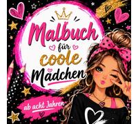 Malbuch für coole Mädchen