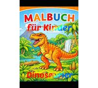 Malbuch für Kinder: Dinosaurier