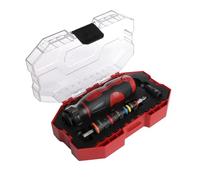Malco KITFB2 C-RHEX 7-in-1 Flip Bit Socket Set with Premium Grip Storage Handle & Case - 6 Cleanable Reversible Hex Sizes (1/4"-9/16"), 12 Impact-Rated Bits, Insert Bit Socket