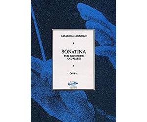 Malcolm Arnold: Sonatina For Recorder And Piano Op.41