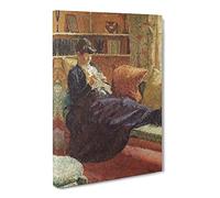 Malcolm Drummond Art Canvas Print | Gallery Wrapped 30mm Frame Wall Art | 20x14 inches | Ready to Hang | Classic Picture | Living Room Bedroom Lounge Office