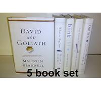 Malcolm Galdwell's 5 Book Set: The Tipping Point, Blink, Outliers, What the Dog Saw, David and Goliath