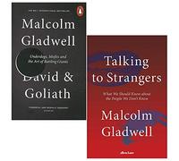 Malcolm Gladwell Collection 2 Books Set (David and Goliath, Talking to Strangers)