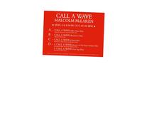 Malcolm McLaren and The Bootzilla Orchestra : Call a Wave Remixes VINYL 12" EP