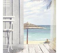 Malcolm Sanders "Cool View Digital" Canvas Print, Cotton, Multi-Colour, 3.20 x 40.00 x 40.00 cm