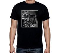 Malcolm X Signature Men's T-Shirt (Medium, Black)