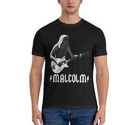 Malcolm Young! T-Shirt Men t Shirt t Shirts for Men Plus Size Tops Shirts Graphic tees Black