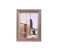 Malden International Designs 5295-57 Classic Gold Metal With Silver Beads 2-Tone Picture Frame, 5x7, Gold