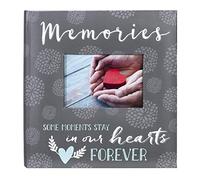 Malden Photo Album, Laminate paper, Gray, 8.75" (W) x 1.75" (D) x 9" (L)