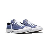 Malden Street Seasonal Colour Canvas Trainers blue