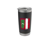 Maldives Austria Flag | Maldivian Austrian Roots Stainless Steel Insulated Tumbler