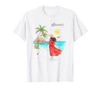 Maldives Beach Vacation Tropical Paradise Summer T-Shirt