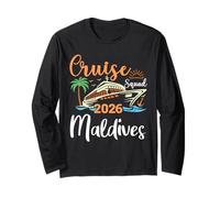 Maldives Cruise Squad 2026 Family Holiday Matching Long Sleeve T-Shirt