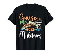 Maldives Cruise Squad 2026 Family Holiday Matching T-Shirt