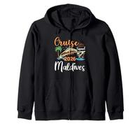 Maldives Cruise Squad 2026 Family Holiday Matching Zip Hoodie