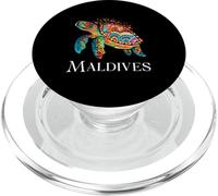 Maldives Diver Maldives Souvenir Diver PopSockets PopGrip for MagSafe