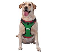 Maldives Flag No Pull Dog Harness Adjustable Reflective Oxford Easy Control Medium Large Dog Harness