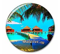 Maldives Fridge Magnet Decorative Magnet Bottle Opener Tourist City Travel Souvenir Collection Gift Strong Refrigerator Sticker