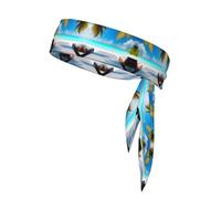Maldives Holidays Sweat-Absorbing Sports Headband, Unisex Sports Headband, Suitable for Outdoor Travel and Various Sports.
