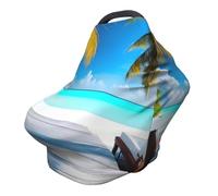 Maldives Holidays Versatile full-print Stroller Chair Cover/Nursing Cover, specially designed for your baby