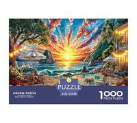 Maldives Islands 1000 Piece Jigsaw Puzzle with Whimsical Design - A Charming Challenge for All Ages And Beautiful Home Decoration 52x38cm/1000pcs
