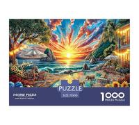Maldives Islands 1000 Piece Jigsaw Puzzle with Whimsical Design - A Charming Challenge for All Ages And Beautiful Home Decoration 70x50cm/1000pcs