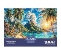 Maldives Islands 1000 Piece Jigsaw Puzzle with Whimsical Design - A Charming Challenge for All Ages And Beautiful Home Decoration 70x50cm/1000pcs