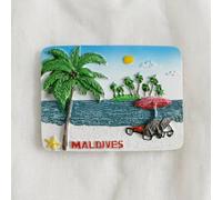 Maldives Refrigerator Magnet Travel Souvenir Fridge Decoration Craft Collection