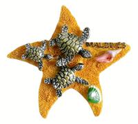 Maldives Refrigerator Magnet Travel Souvenir Fridge Decoration Craft Collection 3D