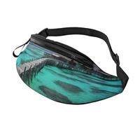 Maldives Scenery Fanny Pack for Women Men Crossbody Bag Belt Bag Fashion Small Waist Pack Outdoor Bum Bag