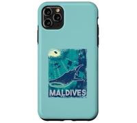 Maldives Scuba Diving Whale Shark Underwater Vintage Case for iPhone 11 Pro Max