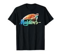Maldives Sea Turtle Amazing Beach Vacation Island Souvenir T-Shirt