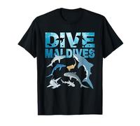 Maldives Types of Sharks T-Shirt