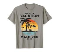Maldives Vacation 2026 Outfit Holiday Maldives Island T-Shirt