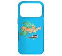 Maldives Whale Shark Monstera Vacation Travel Souvenir Gift Case for iPhone 17 Pro