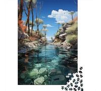 Maldivian Serenity 1000 Piece Jigsaw Puzzle for Adults, 70x50cm/1000pcs, January Puzzle Activity, Relaxing Home Time And A Fresh Start