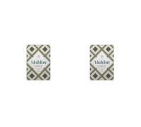 Maldon Garlic Sea Salt Flakes, blended with Wild and Roasted Garlic - Take simple dishes to the next level - Fantastic Flavour - Unique Pyramid-Shaped Sea Salt Flakes- 100g Box (Pack of 2)