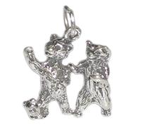 Maldon Jewellery 3 bears nursery rhyme sterling silver charm .925 x 1 Where is Goldilocks