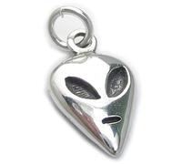 Maldon Jewellery Alien Face sterling silver charm .925 x 1 Aliens charms