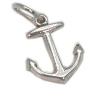 Maldon Jewellery Anchor sterling silver charm .925 x1 Boating Ships Yacht Anchors charms