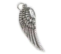Maldon Jewellery Angel Wing sterling silver charm pendant .925 x 1 Protection charms