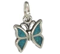 Maldon Jewellery Butterfly Tiny sterling silver charm .925 x1 Butterflies Insect charms
