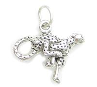 Maldon Jewellery Cheetah sterling silver charm .925 x 1 Big Cat Cheetahs Cheeta charms