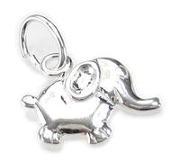 Maldon Jewellery Elephant small sterling silver charm .925 x 1 Elephants charms A