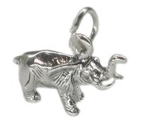 Maldon Jewellery Elephant sterling silver charm .925 x 1 Elephants charms B